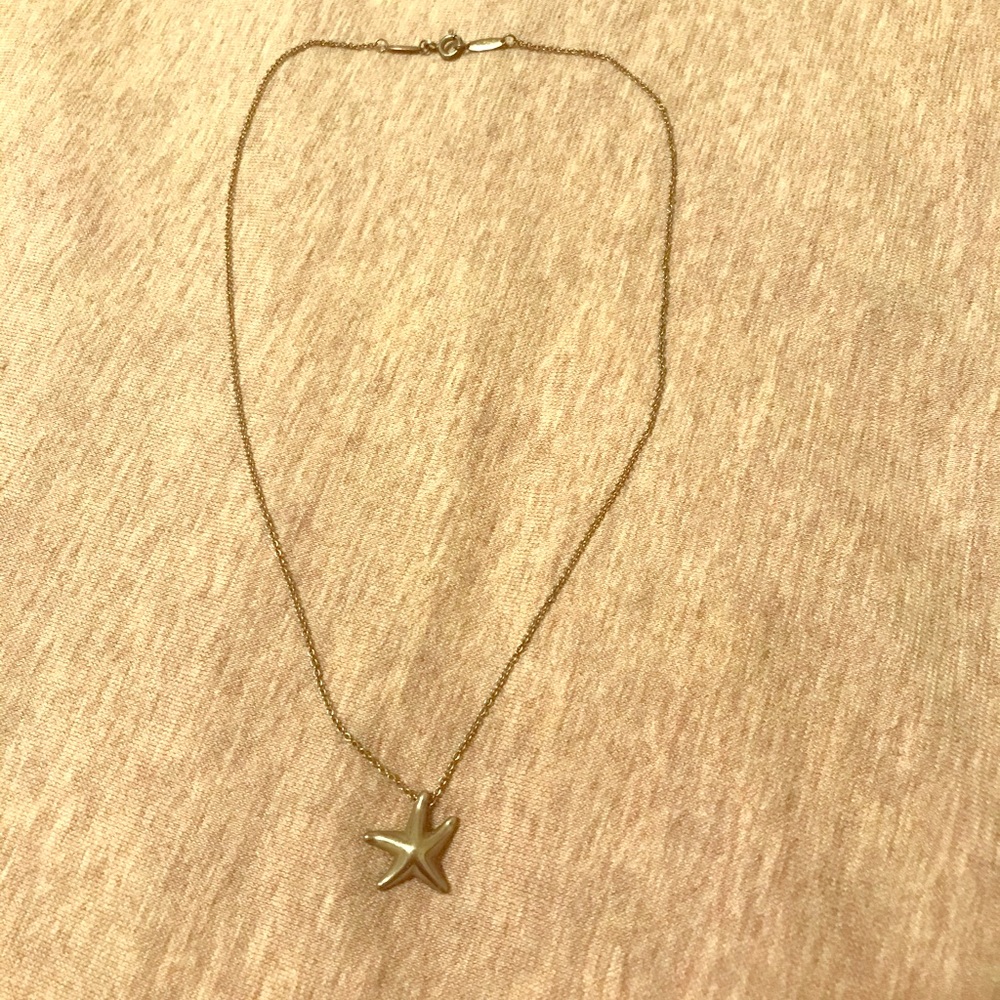 Vintage Tiffany & Co starfish necklace